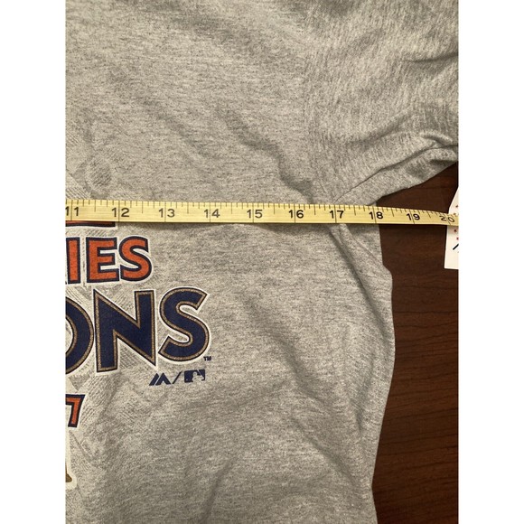 Houston Astros Majestic Men's 2017 World Series Champions Locker Room T-Shirt M - Picture 5 of 7